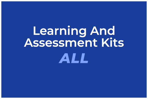 A blue sign advertises learning and assessment kits, useful vet training resources from CAQA Publications.
